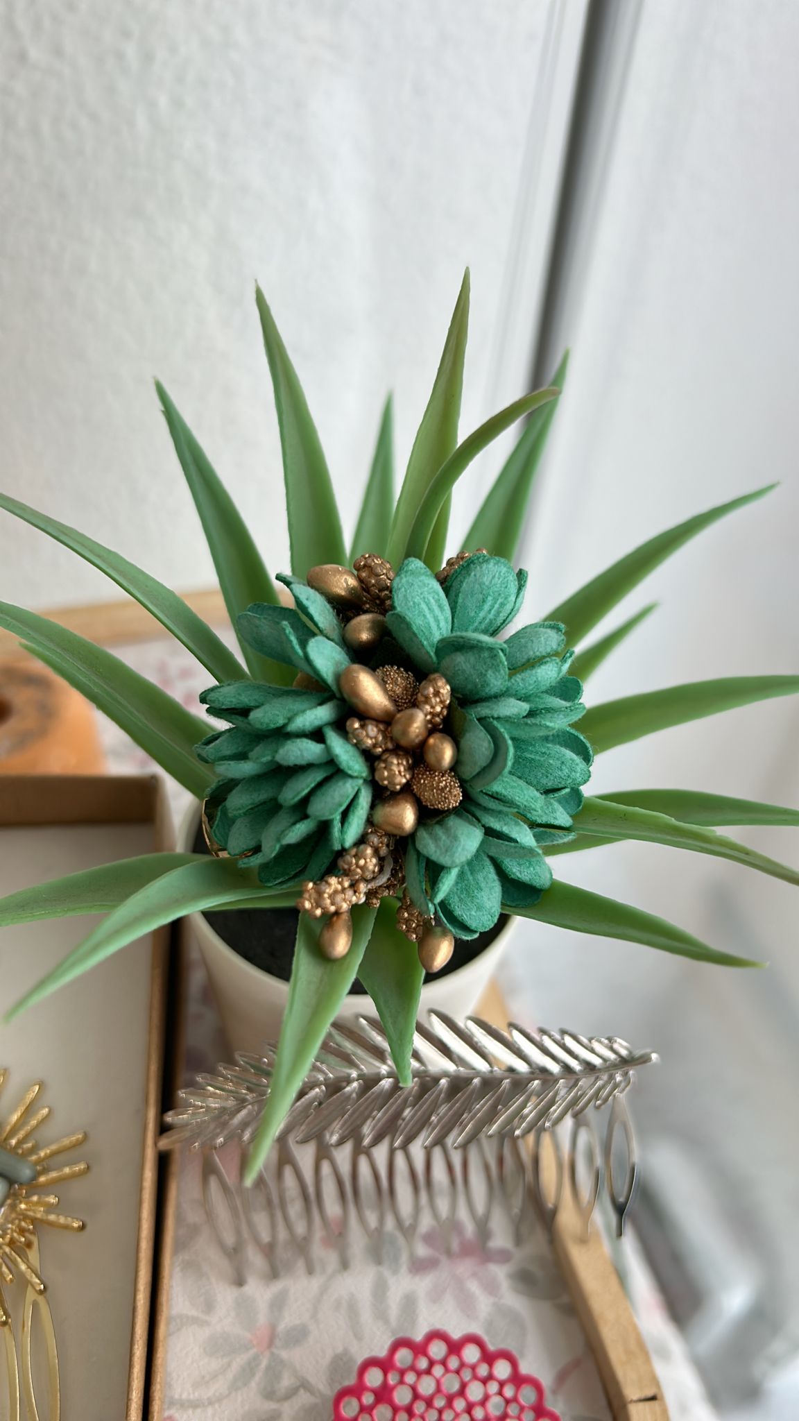 Broche floral