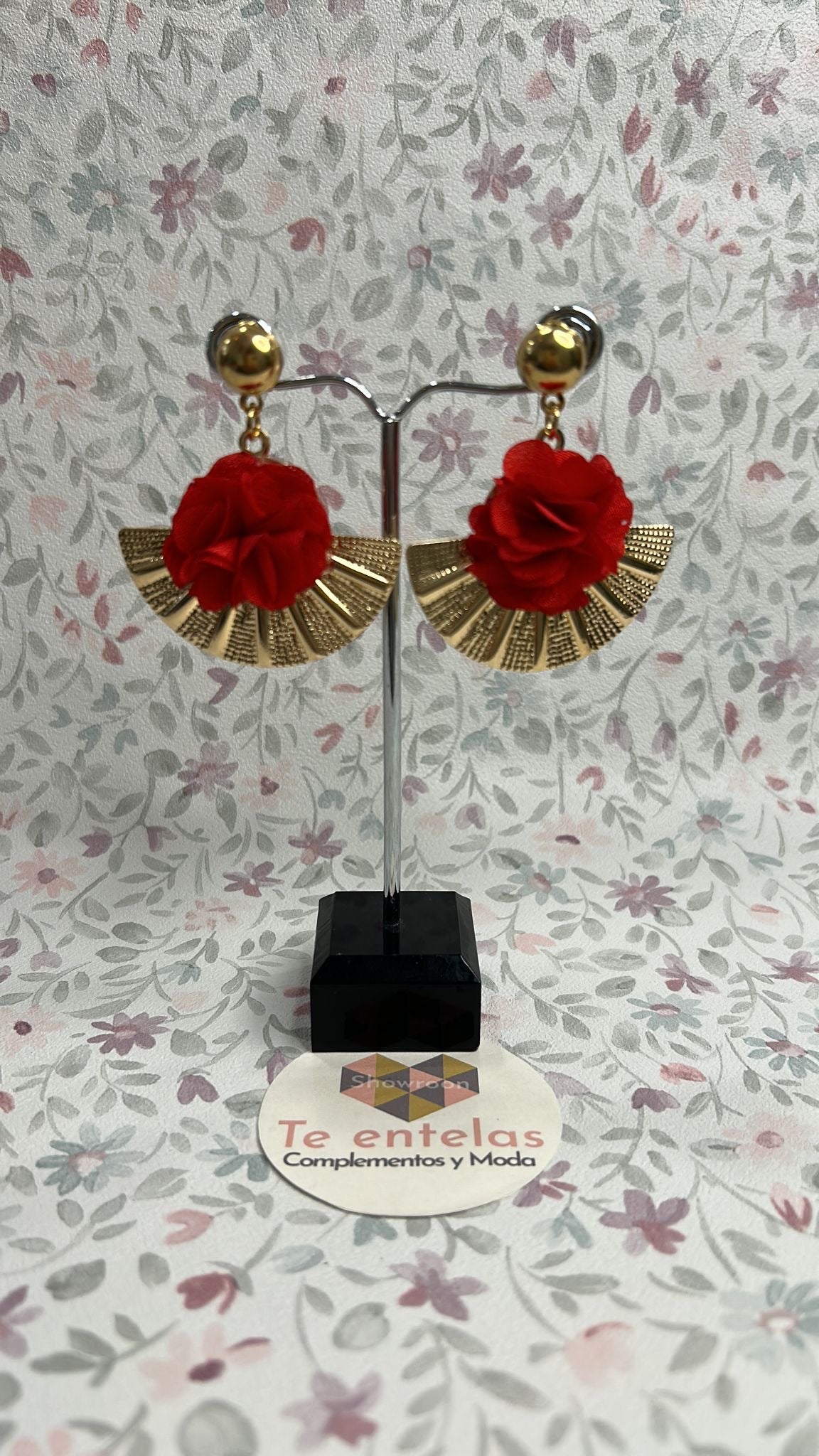 Pendientes flor