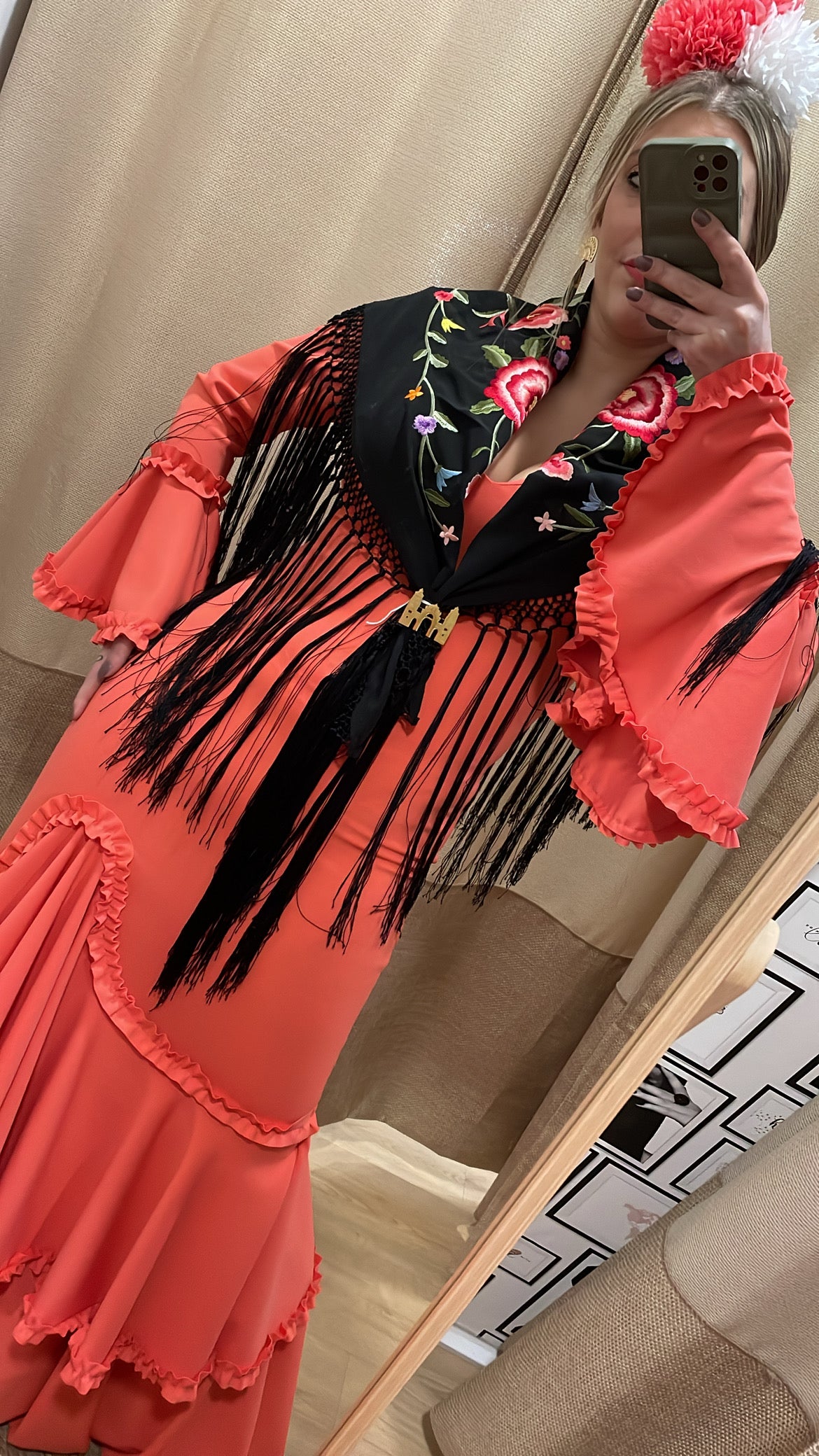 TRAJE FLAMENCA TRIANA