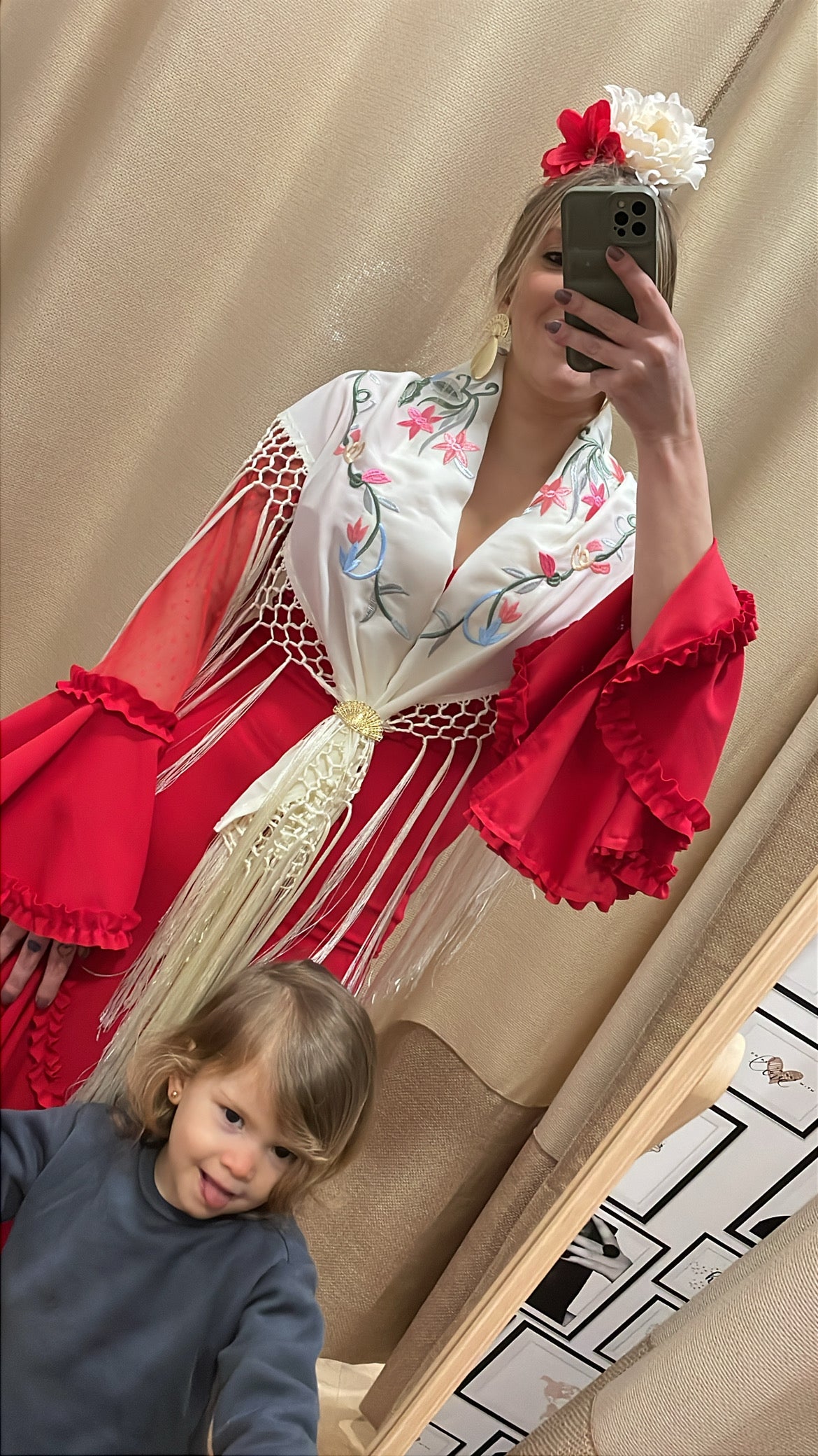 Traje Triana plumeti