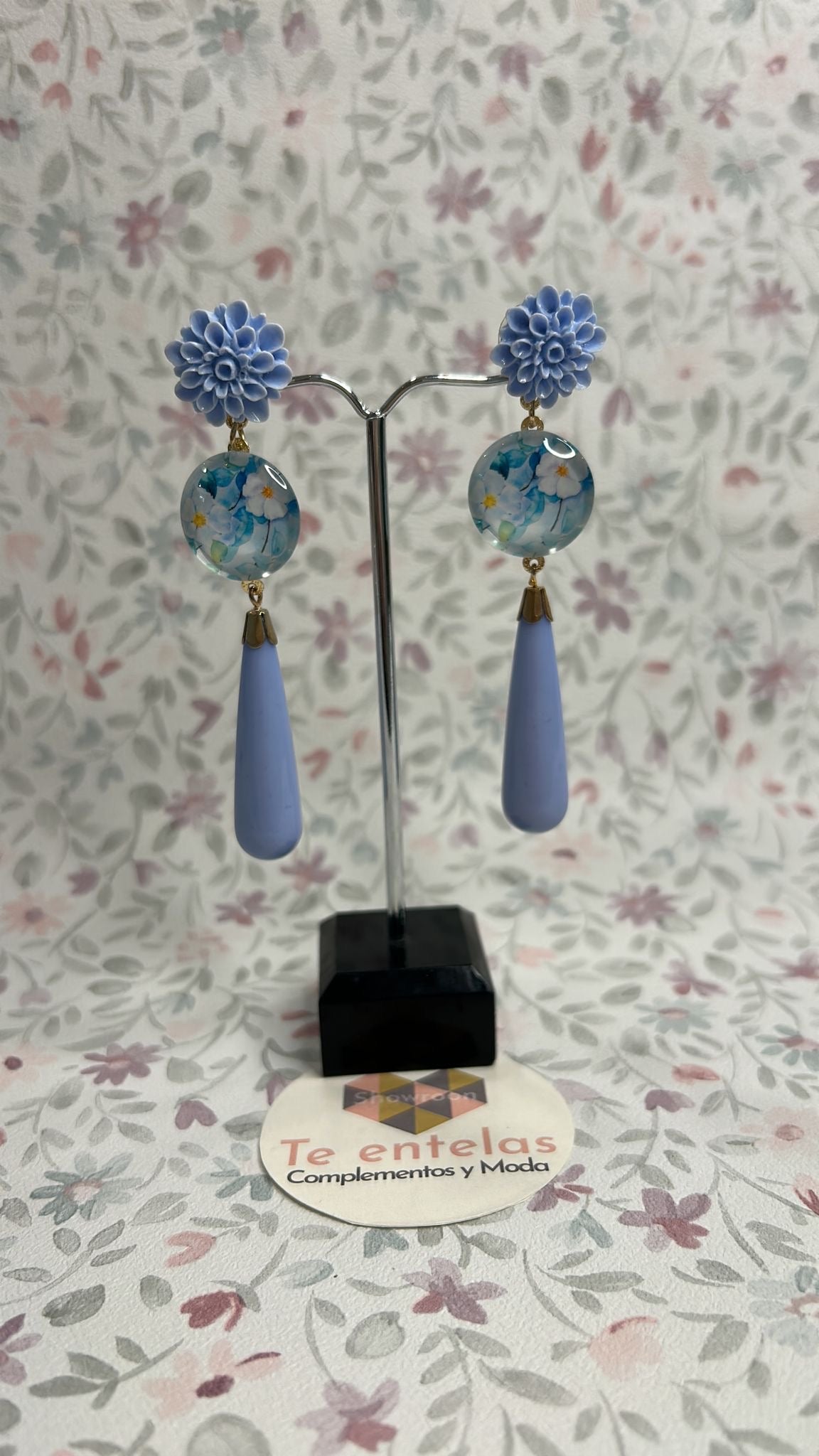 Pendientes acuarela