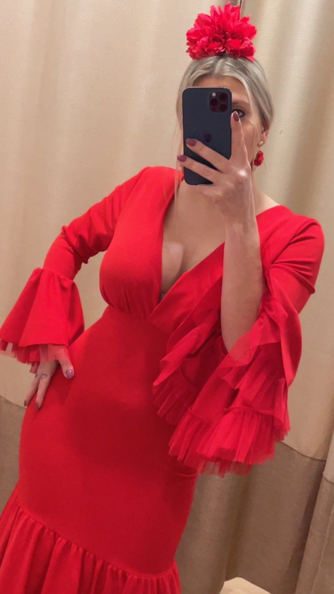 Traje flamenca aires de primavera