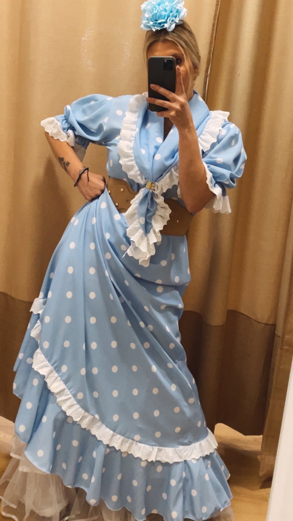 Bata lunares rociera