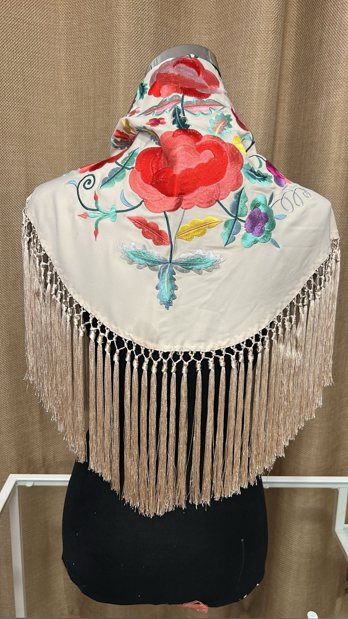 Mantón floral