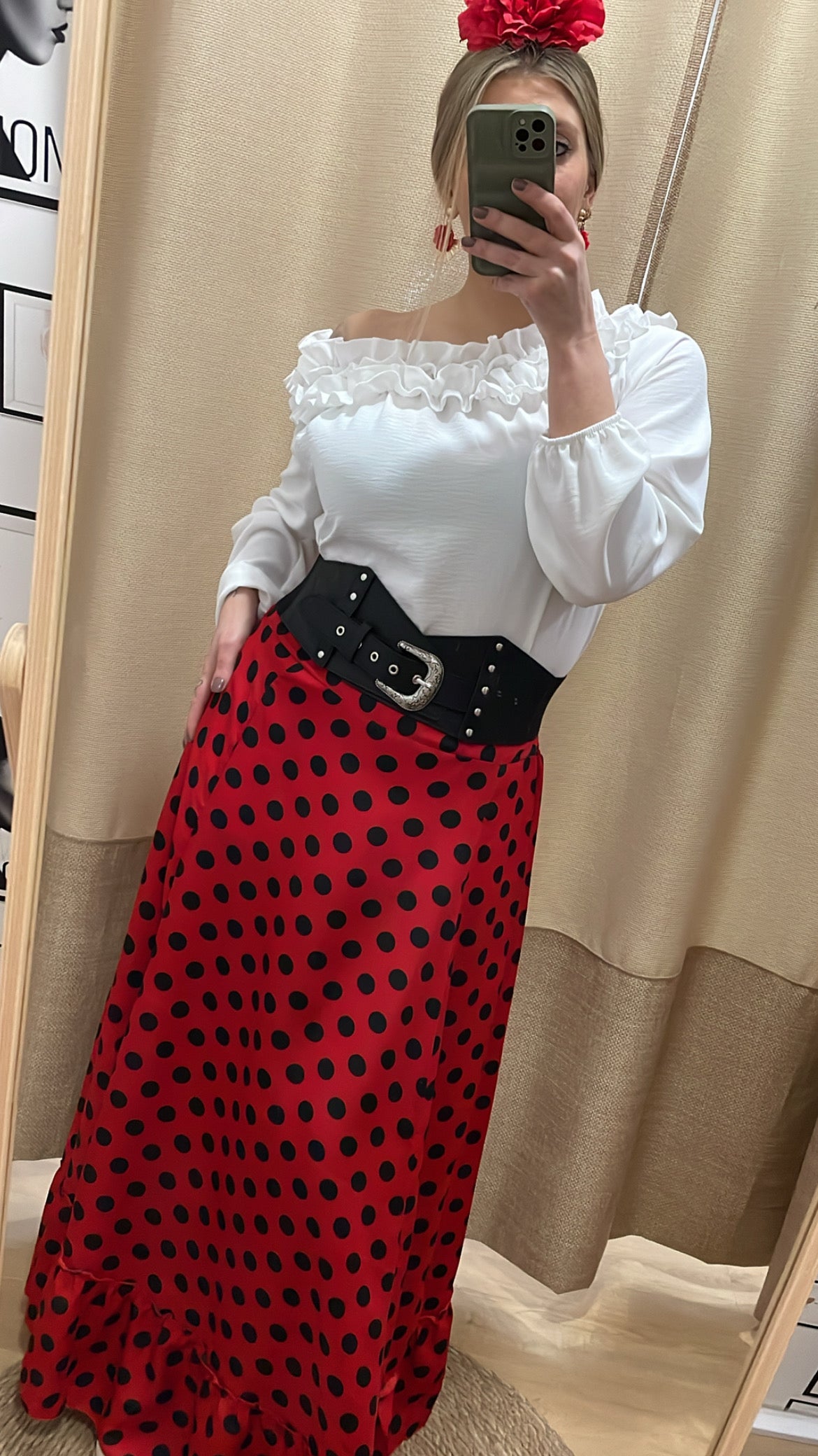 Falda camino