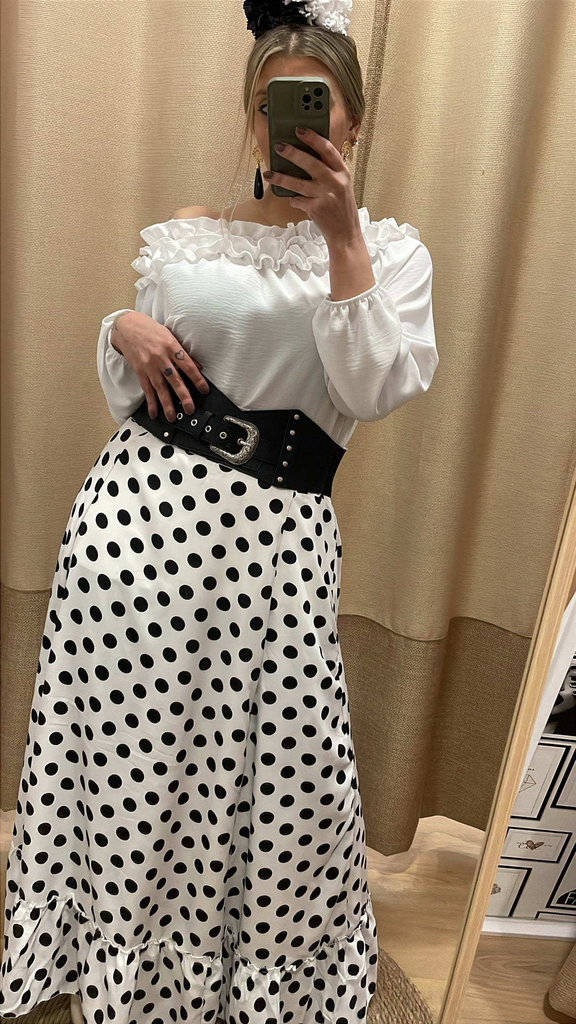 Falda camino