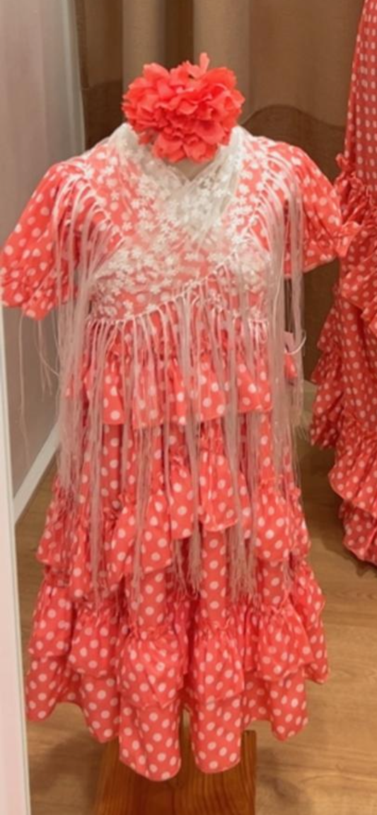 Bata rociera Manuela infantil