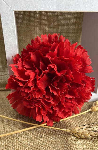Claveles grandes flamenca