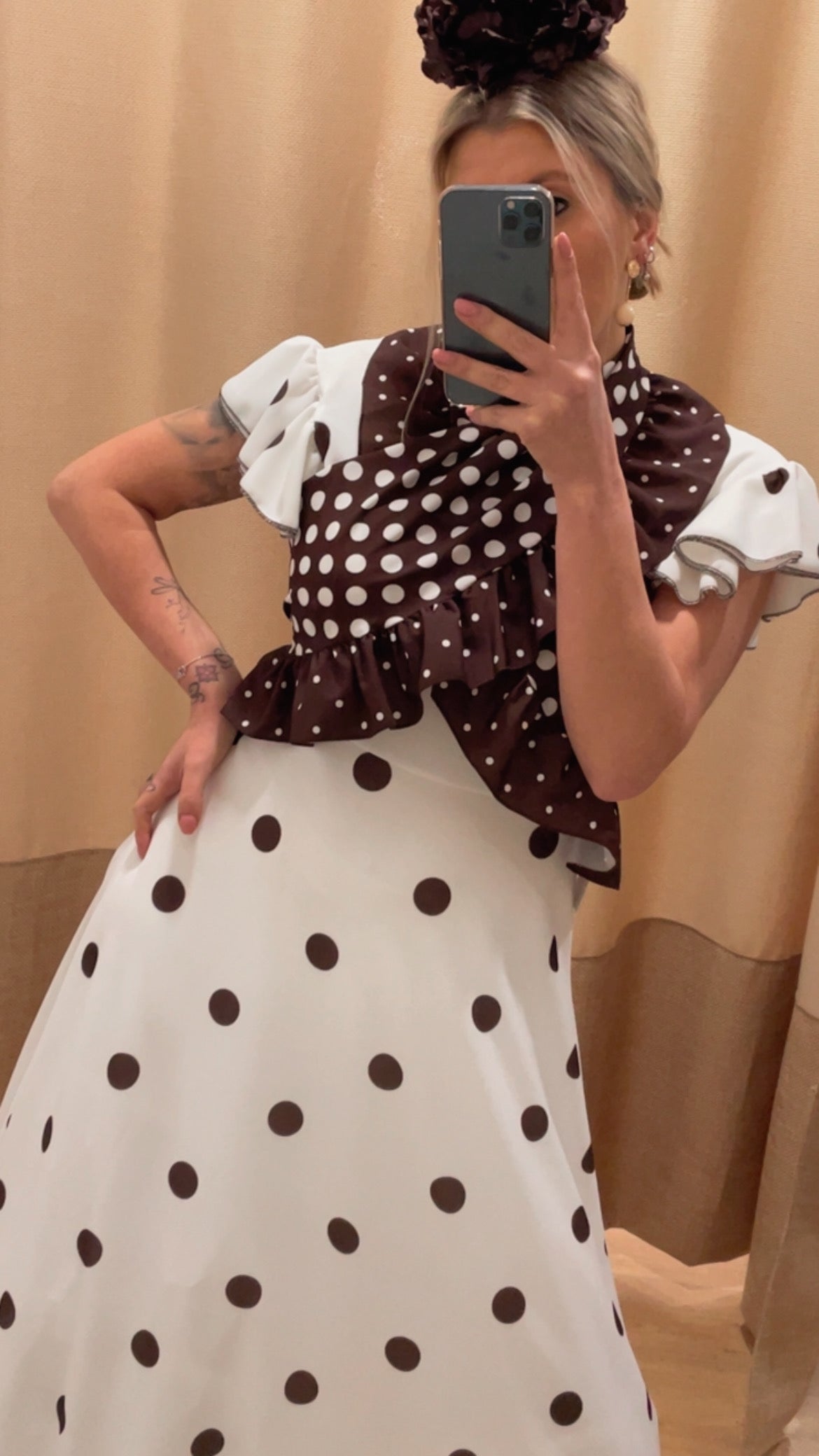 Bata Begoña rociera