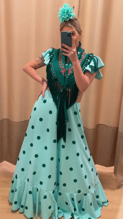Bata Begoña rociera