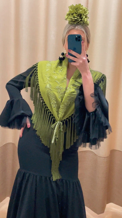 Traje flamenca aires de primavera