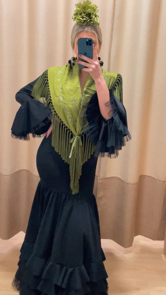 Traje flamenca aires de primavera