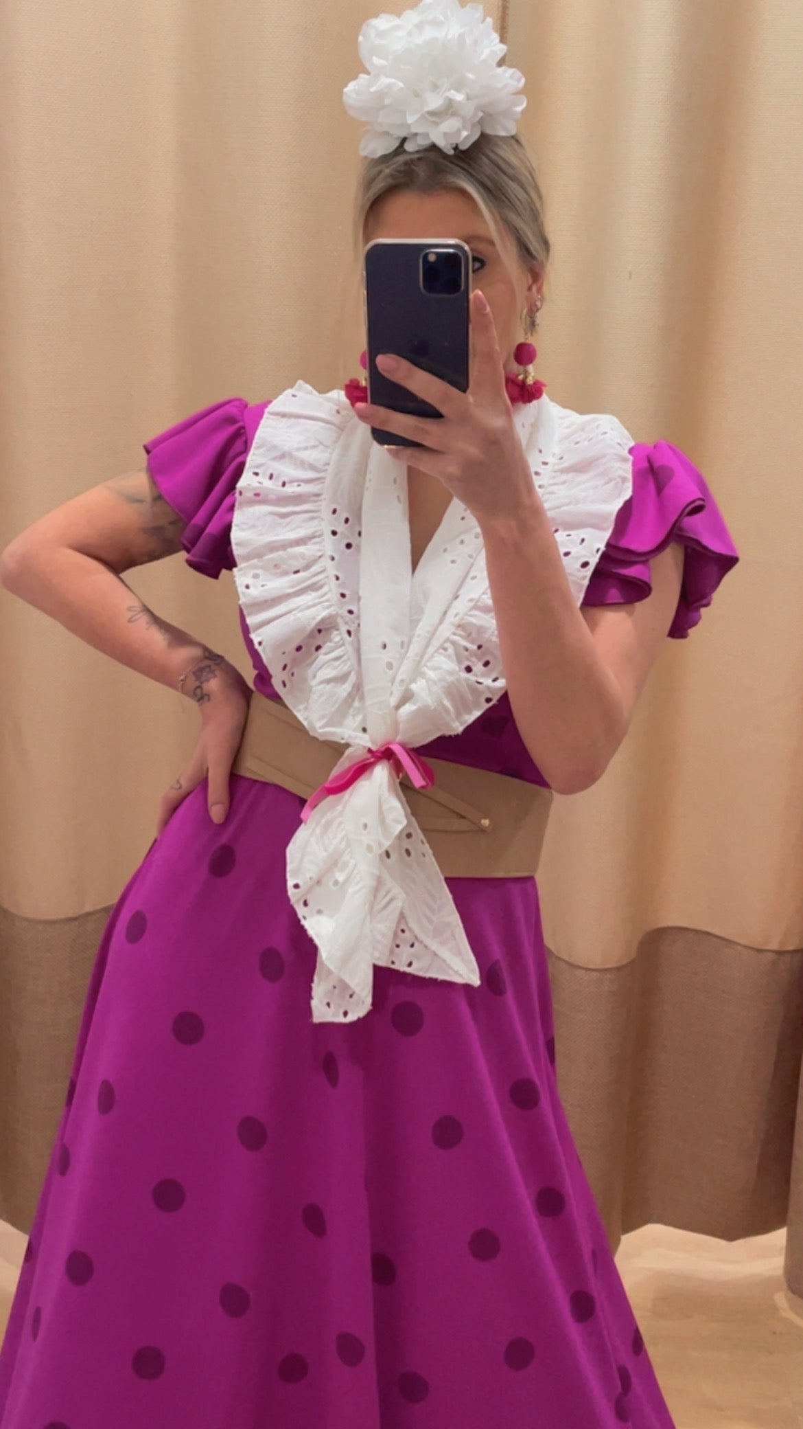 Bata Begoña rociera