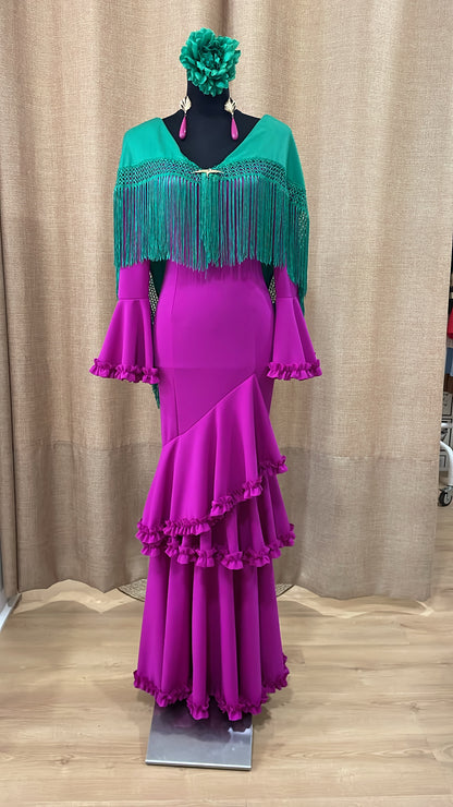 TRAJE FLAMENCA TRIANA