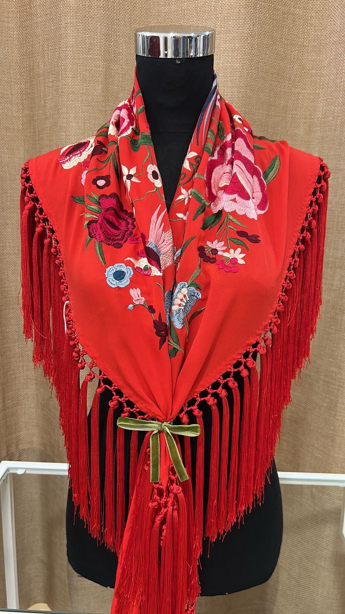 Mantón pajarito