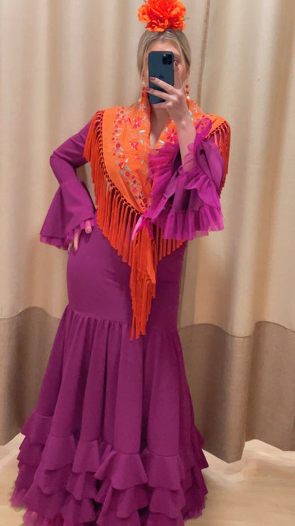 Traje flamenca aires de primavera