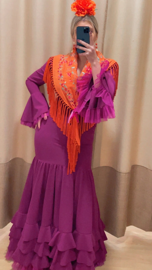 Traje flamenca aires de primavera