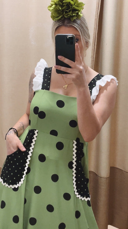 Bata rociera CANELITA