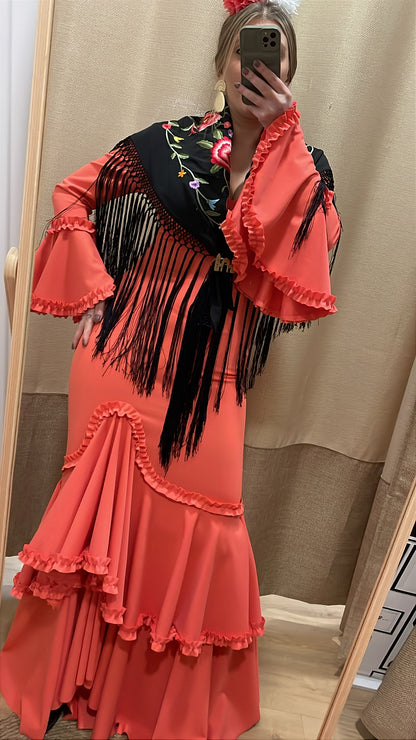 TRAJE FLAMENCA TRIANA