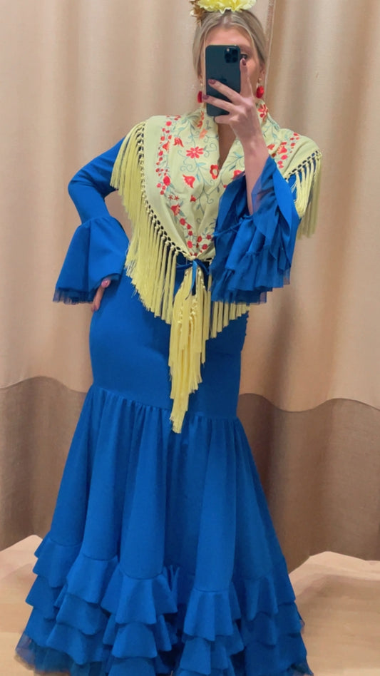 Traje flamenca aires de primavera