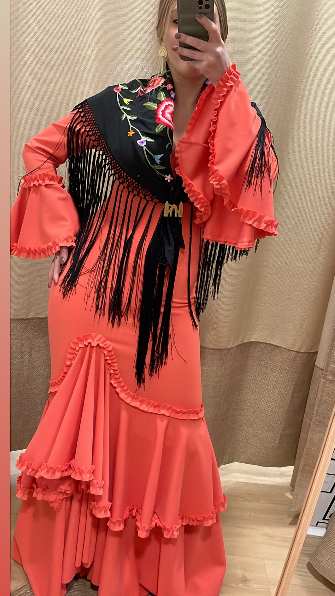 TRAJE FLAMENCA TRIANA