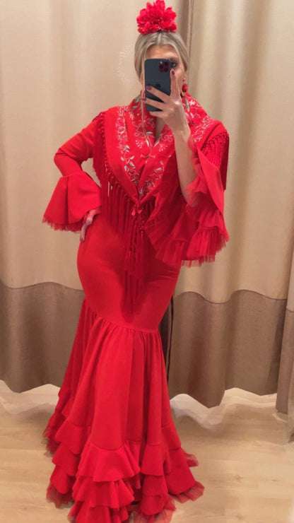 Traje flamenca aires de primavera
