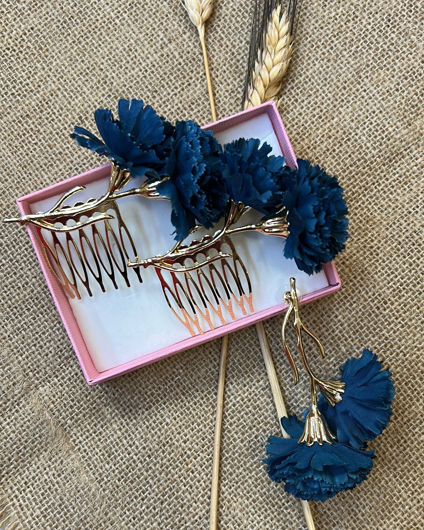 Peinecillos flamenca clavelitos