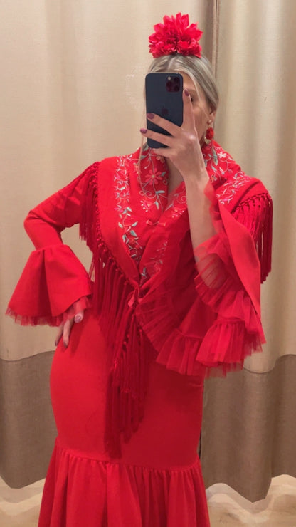 Traje flamenca aires de primavera
