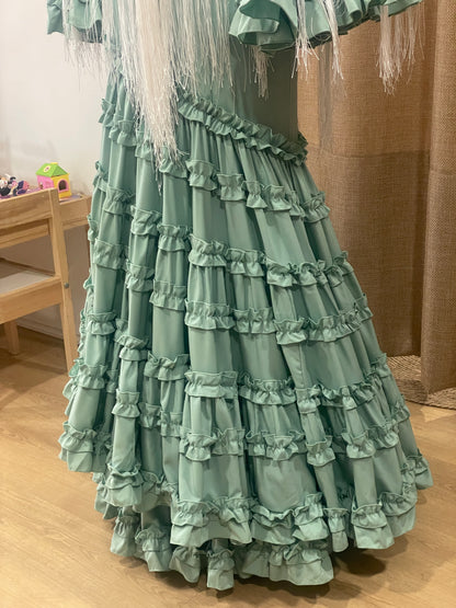 TRAJE FLAMENCA LISO