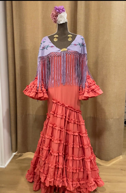 TRAJE FLAMENCA LISO